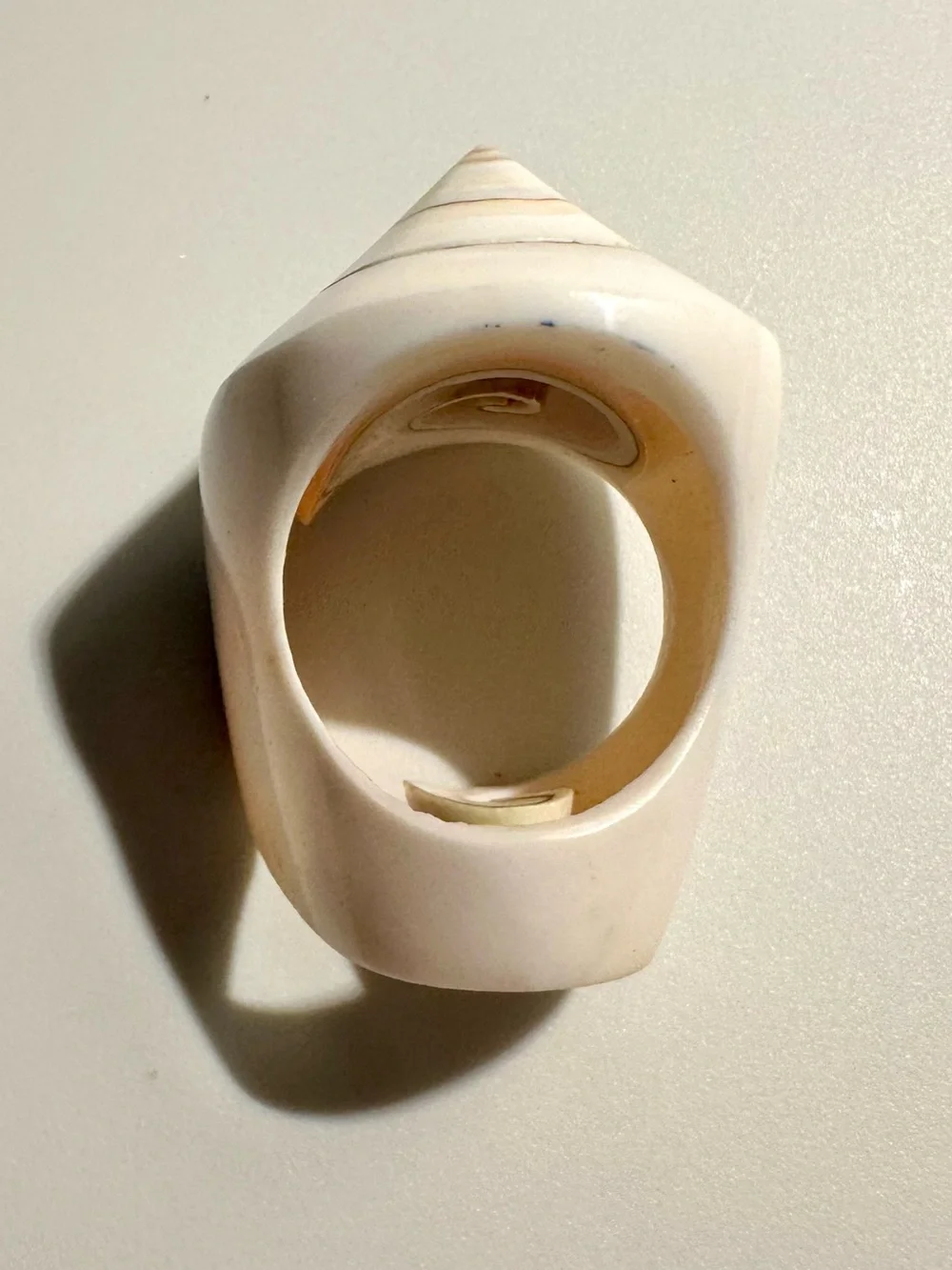 Shell Ring 🐚 Approx Size 6